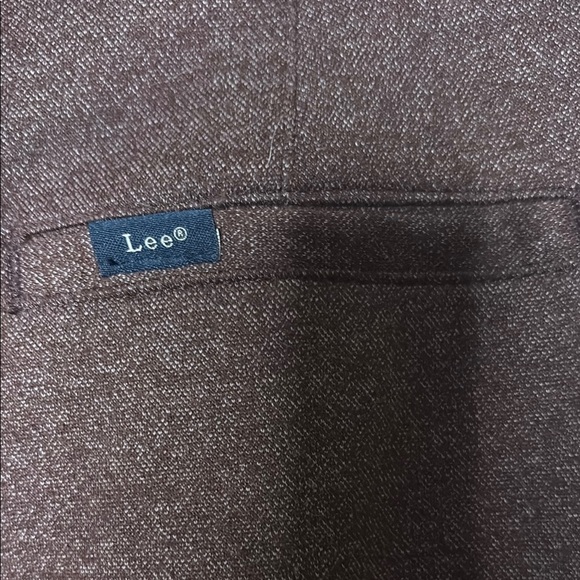 Lee Women's Burgundy Flare Pants - Picture 8 of 8